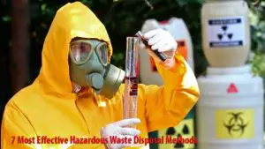 Hazardous Waste Disposal Methods